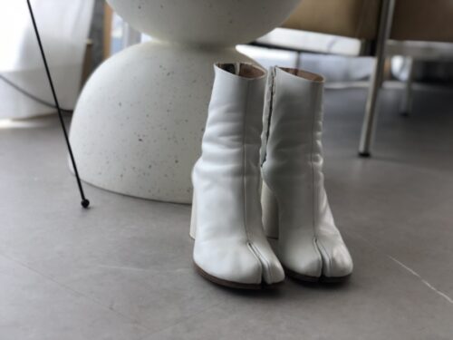 最終値下げ】Maison Margiela tabi タビブーツ 37.5 - ブーツ