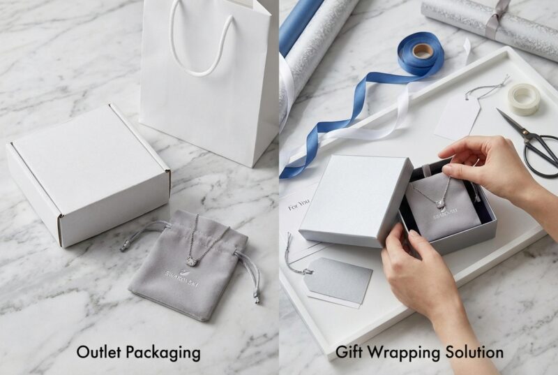 スワロフスキー　アウトレット　違い